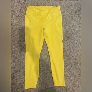 Fabletics Yellow Capri Leggings